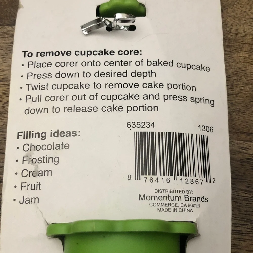 Green Cupcake Corer